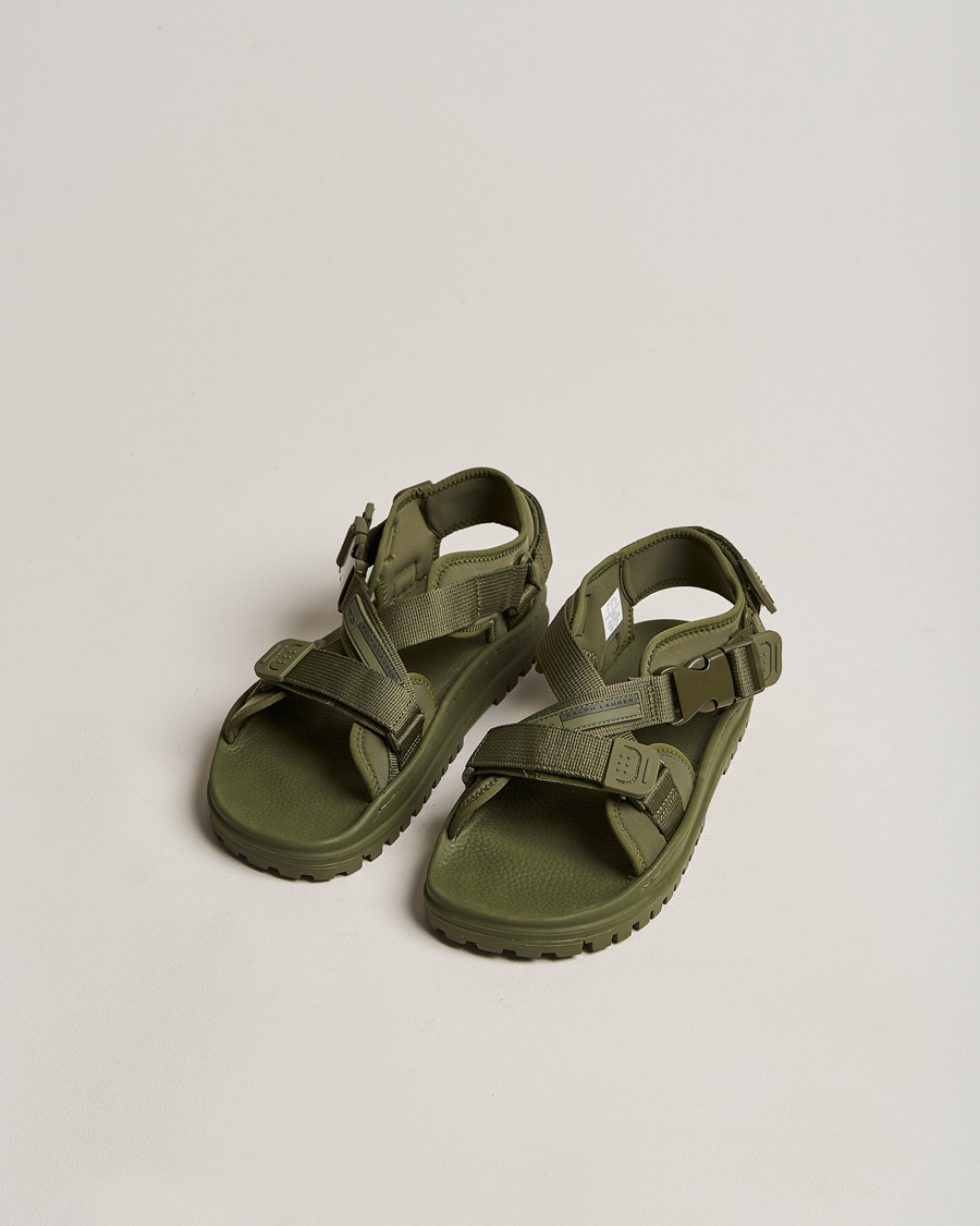 Heren | Polo Ralph Lauren Adventure Sandal Dark Sage | Polo Ralph Lauren | Adventure Sandal Dark Sage