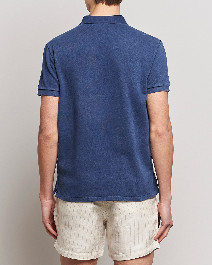 Heren | Polo's | Polo Ralph Lauren | Custom Fit Spa Terry Polo Newport Navy