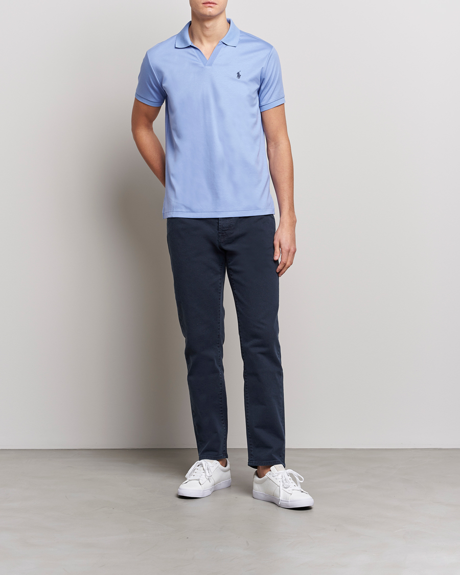 Heren | Polo's | Polo Ralph Lauren | Luxury Pima Cotton Polo Lafayette Blue
