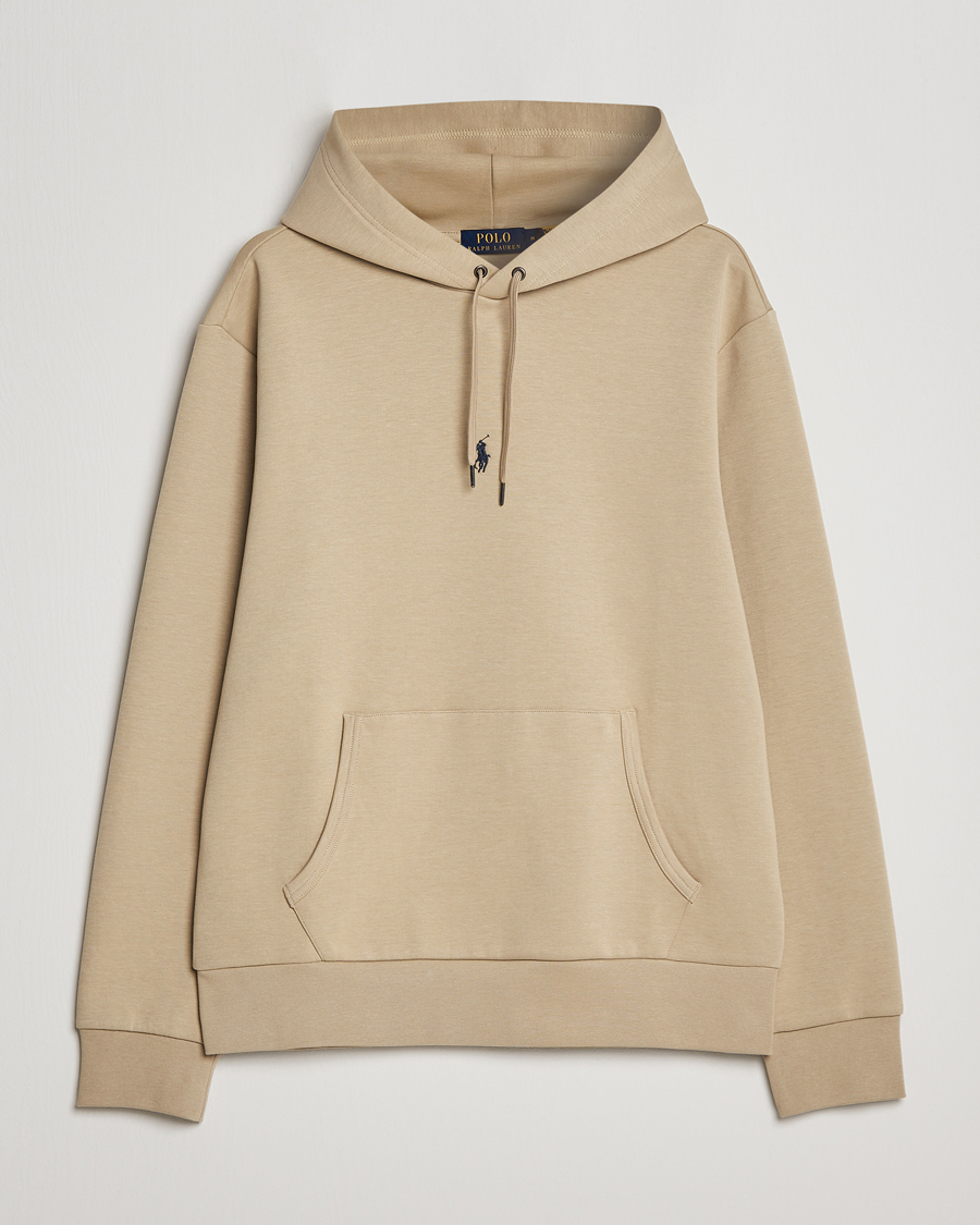 Heren | Truien | Polo Ralph Lauren | Double Knit Center Logo Hoodie Classic Khaki