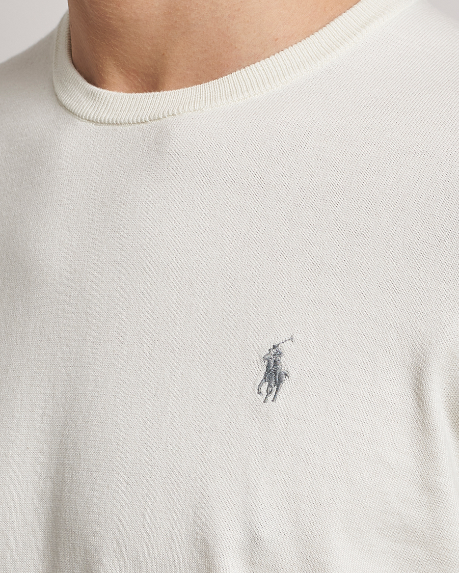 Heren | Truien | Polo Ralph Lauren | Cotton Crew Neck Sweater Antique Cream