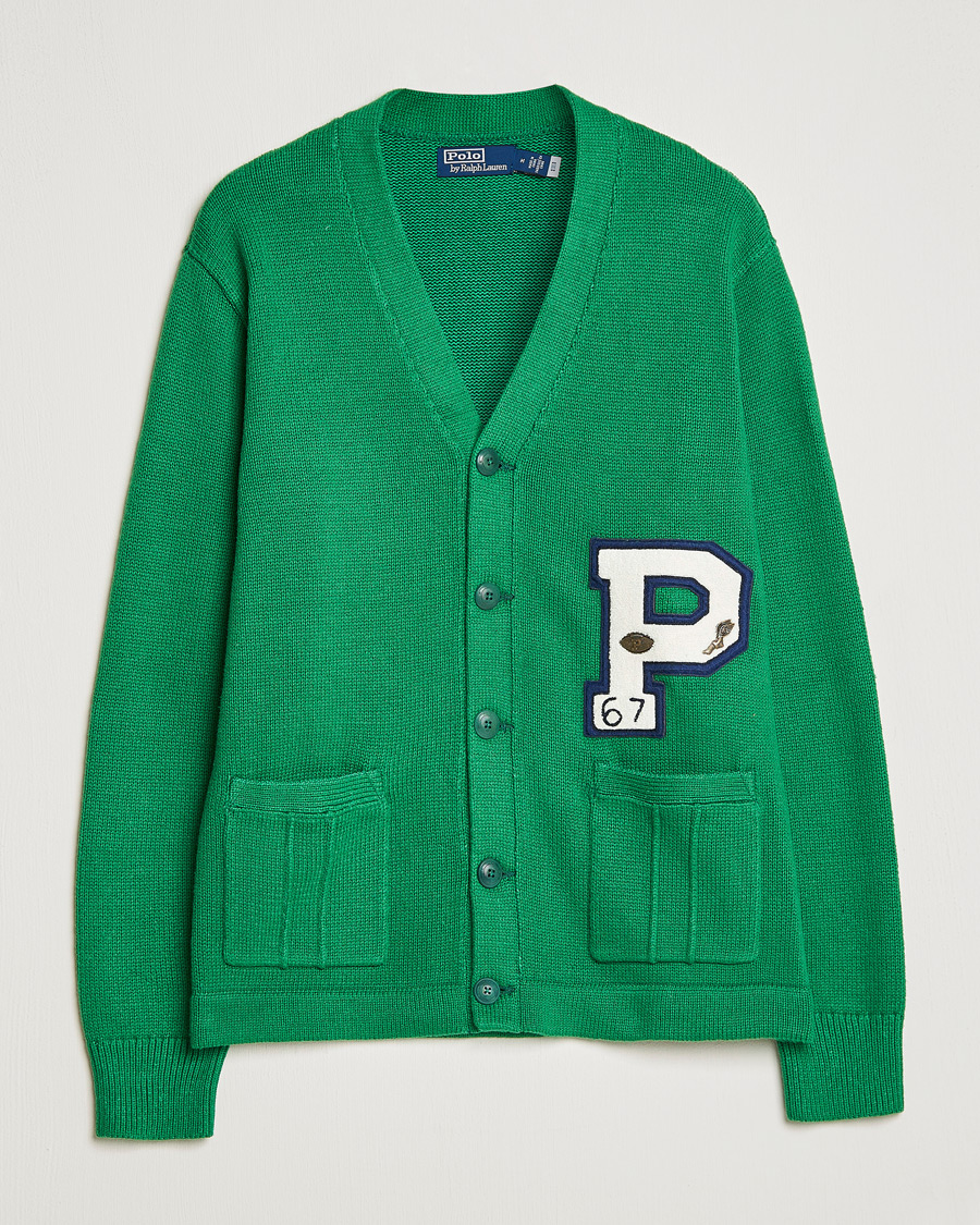 Homme | Pulls Et Tricots | Polo Ralph Lauren | Cotton Knitted Varsity Cardigan New Forest