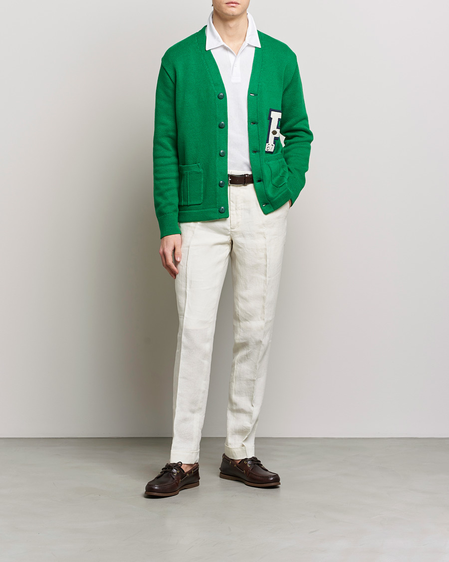 Homme | Pulls Et Tricots | Polo Ralph Lauren | Cotton Knitted Varsity Cardigan New Forest