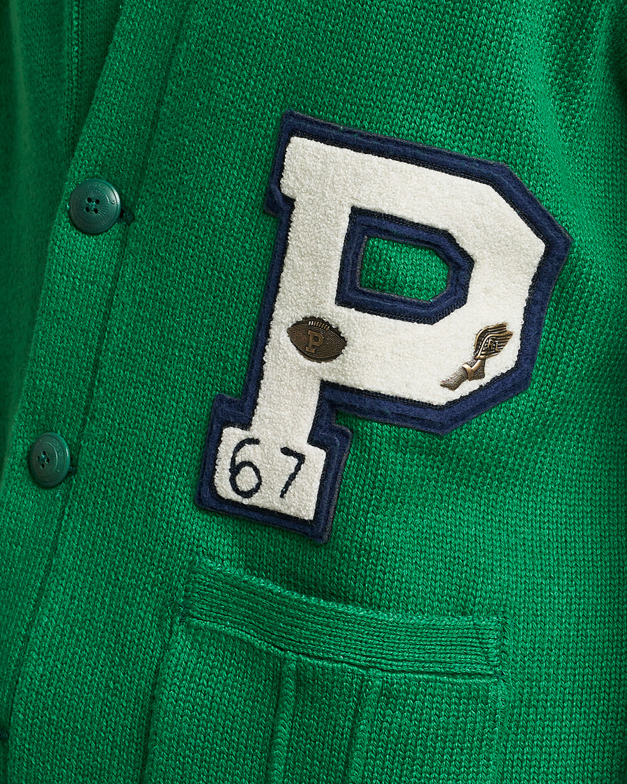 Homme | Pulls Et Tricots | Polo Ralph Lauren | Cotton Knitted Varsity Cardigan New Forest