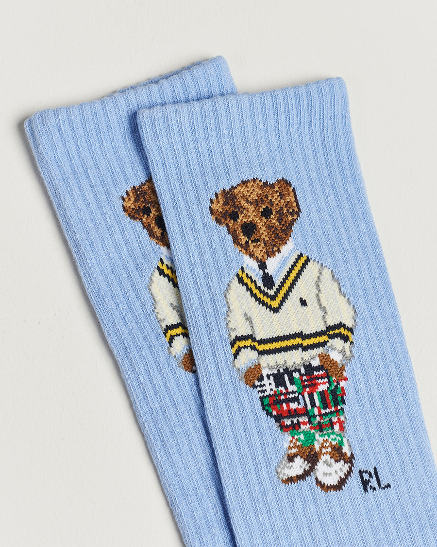 Heren | Ondergoed | Polo Ralph Lauren | Cricket Bear Sock Blue Cricket
