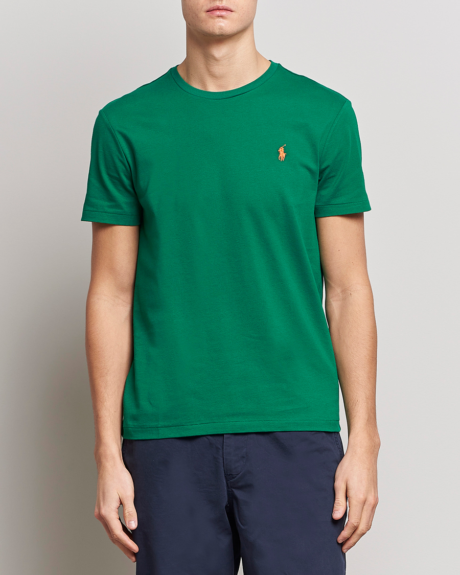 Heren | T-shirts | Polo Ralph Lauren | Crew Neck T-Shirt Primary Green