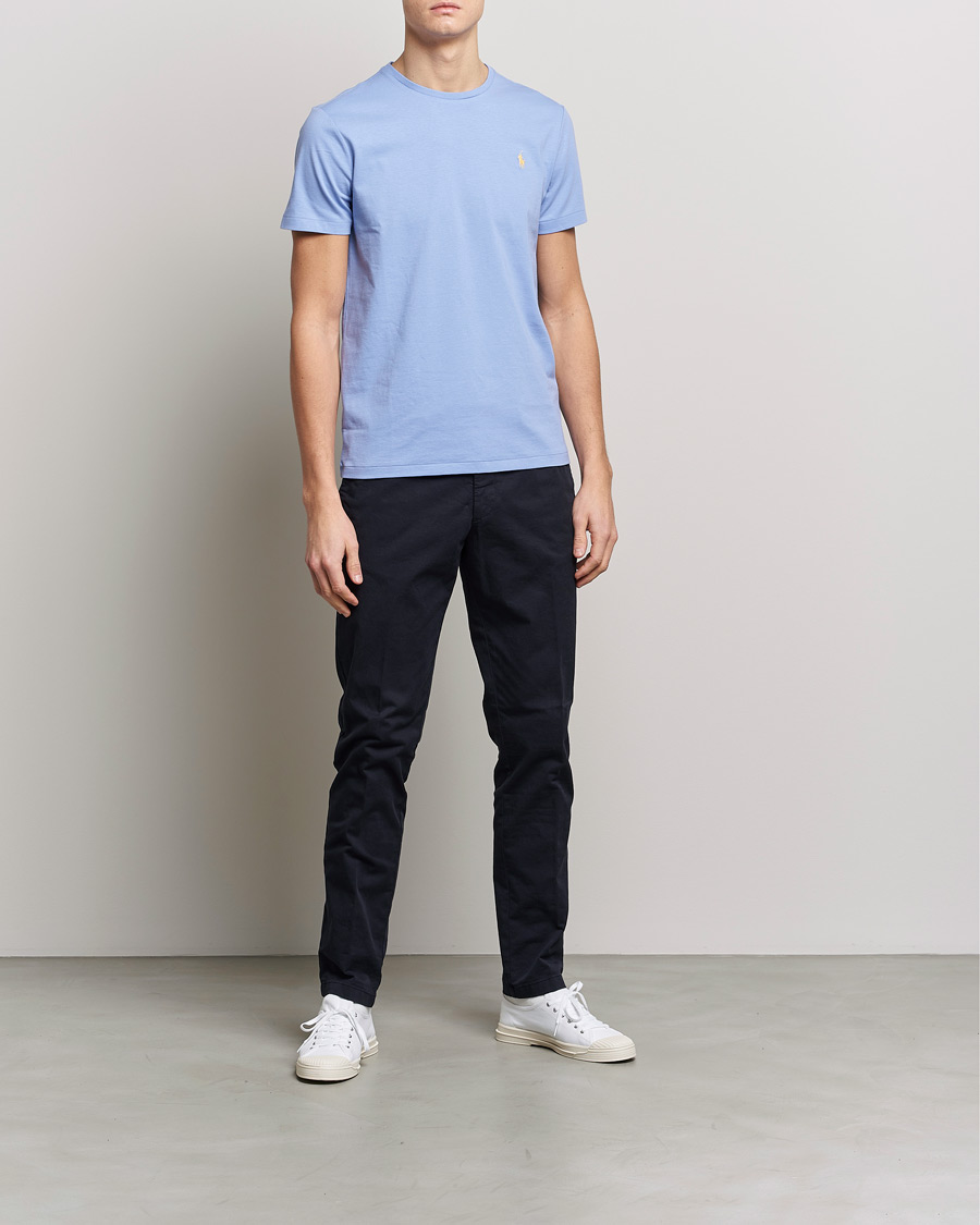 Heren | T-shirts | Polo Ralph Lauren | Crew Neck T-Shirt Lafayette Blue