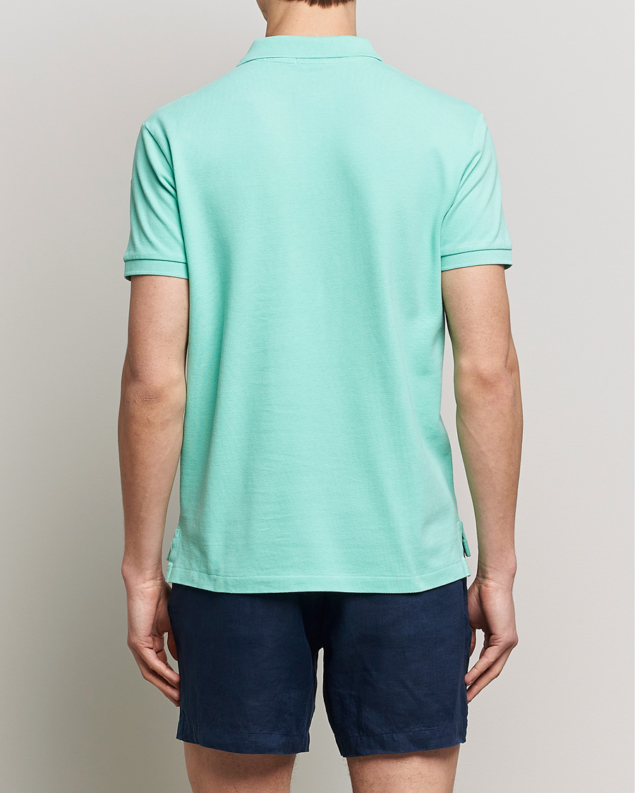 Homme | Polos | Polo Ralph Lauren | Custom Slim Fit Polo Aqua Verde