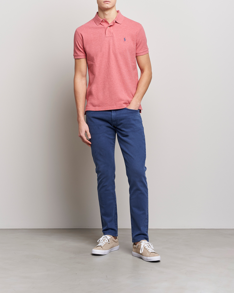 Homme | Polos | Polo Ralph Lauren | Custom Slim Fit Polo Highland Rose Heather