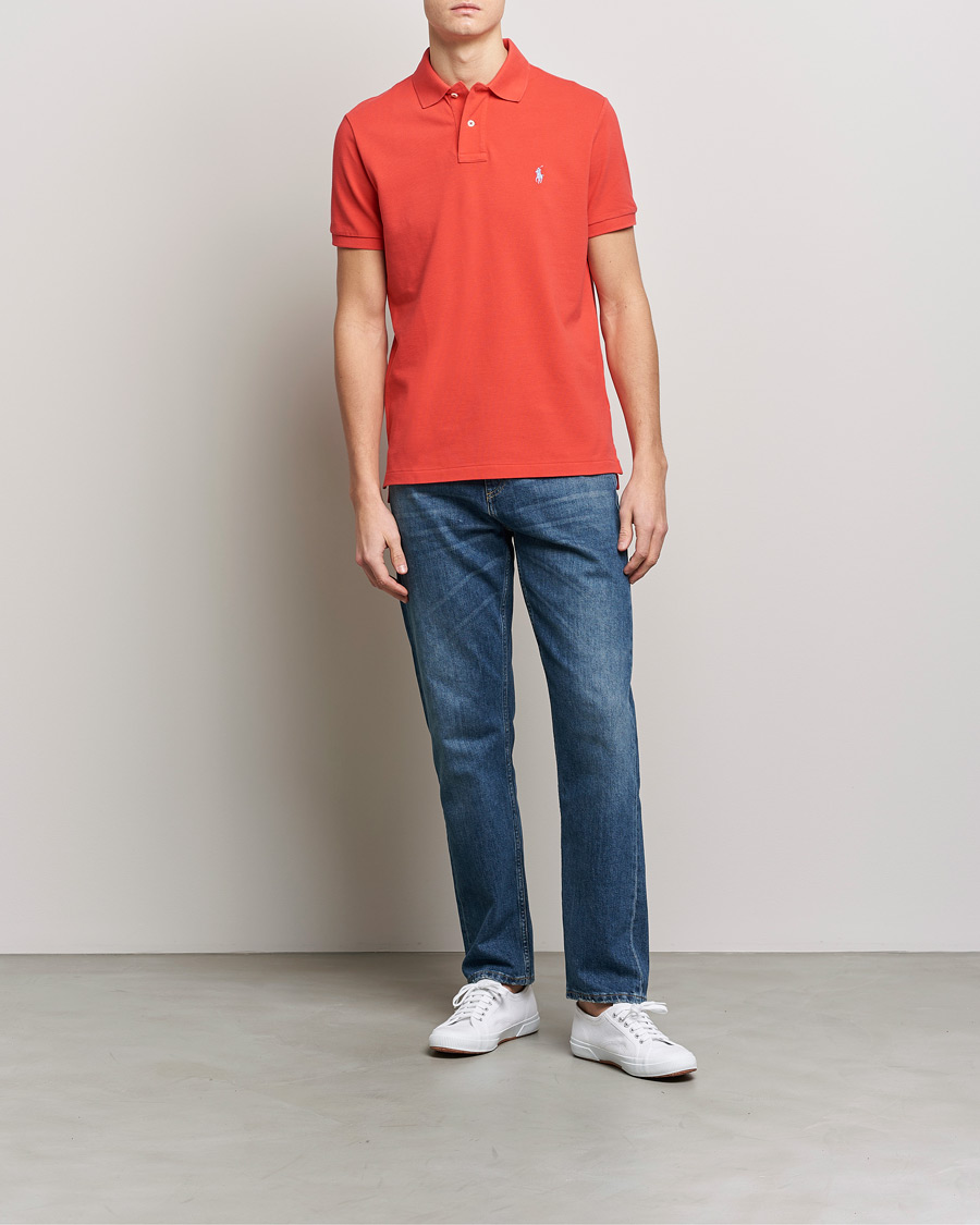 Heren | Polo's | Polo Ralph Lauren | Custom Slim Fit Polo Red Reef