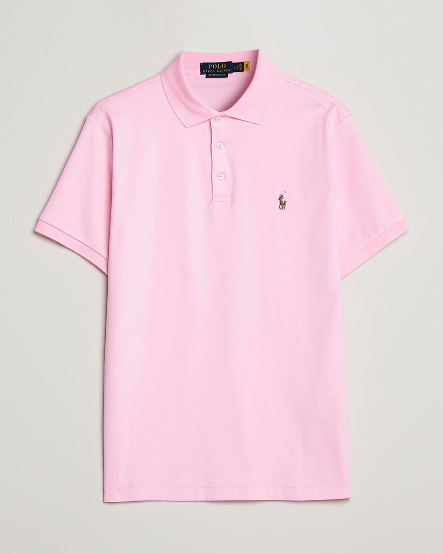 Heren | Polo's | Polo Ralph Lauren | Luxury Pima Cotton Polo Carmel Pink