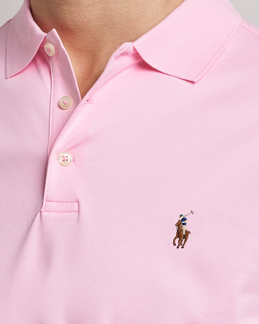 Heren | Polo's | Polo Ralph Lauren | Luxury Pima Cotton Polo Carmel Pink