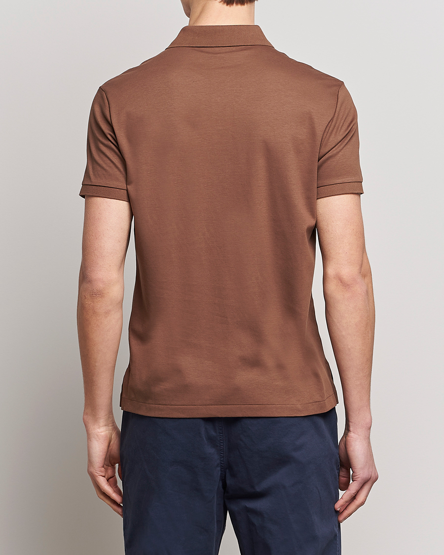 Heren | Polo's | Polo Ralph Lauren | Pima Cotton Polo Luggage Brown