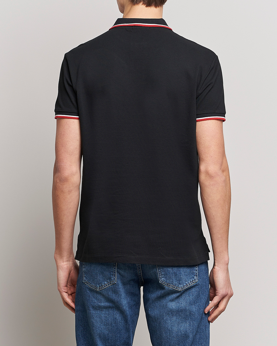 Homme | Polos | Polo Ralph Lauren | Custom Slim Fit Tipped Polo Black