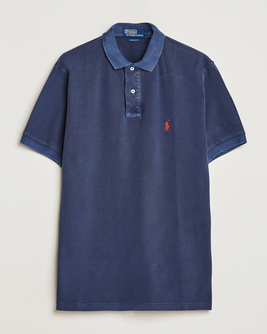 Homme | Polos | Polo Ralph Lauren | Heritage Mesh Polo Newport Navy