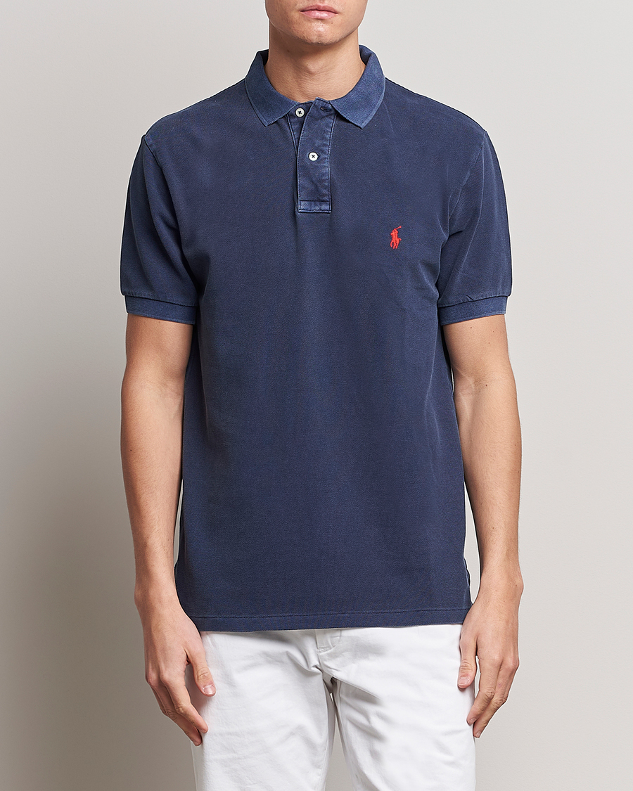 Homme | Polos | Polo Ralph Lauren | Heritage Mesh Polo Newport Navy