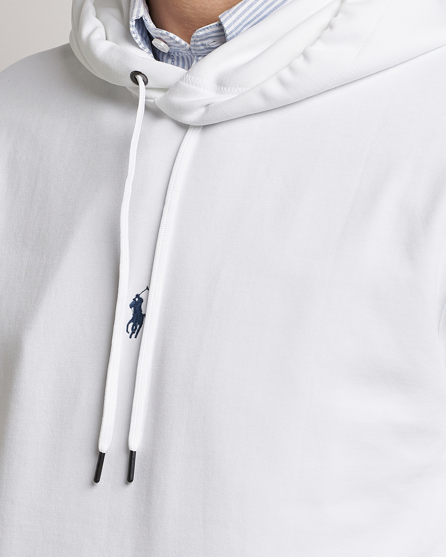Heren | Truien | Polo Ralph Lauren | Double Knit Center Logo Hoodie White