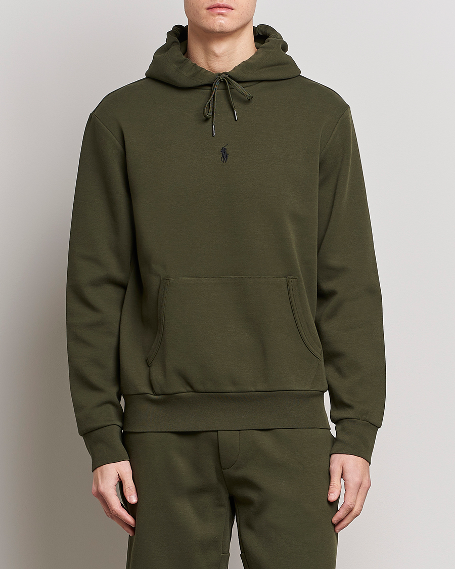 Heren | Truien | Polo Ralph Lauren | Double Knit Center Logo Hoodie Company Olive