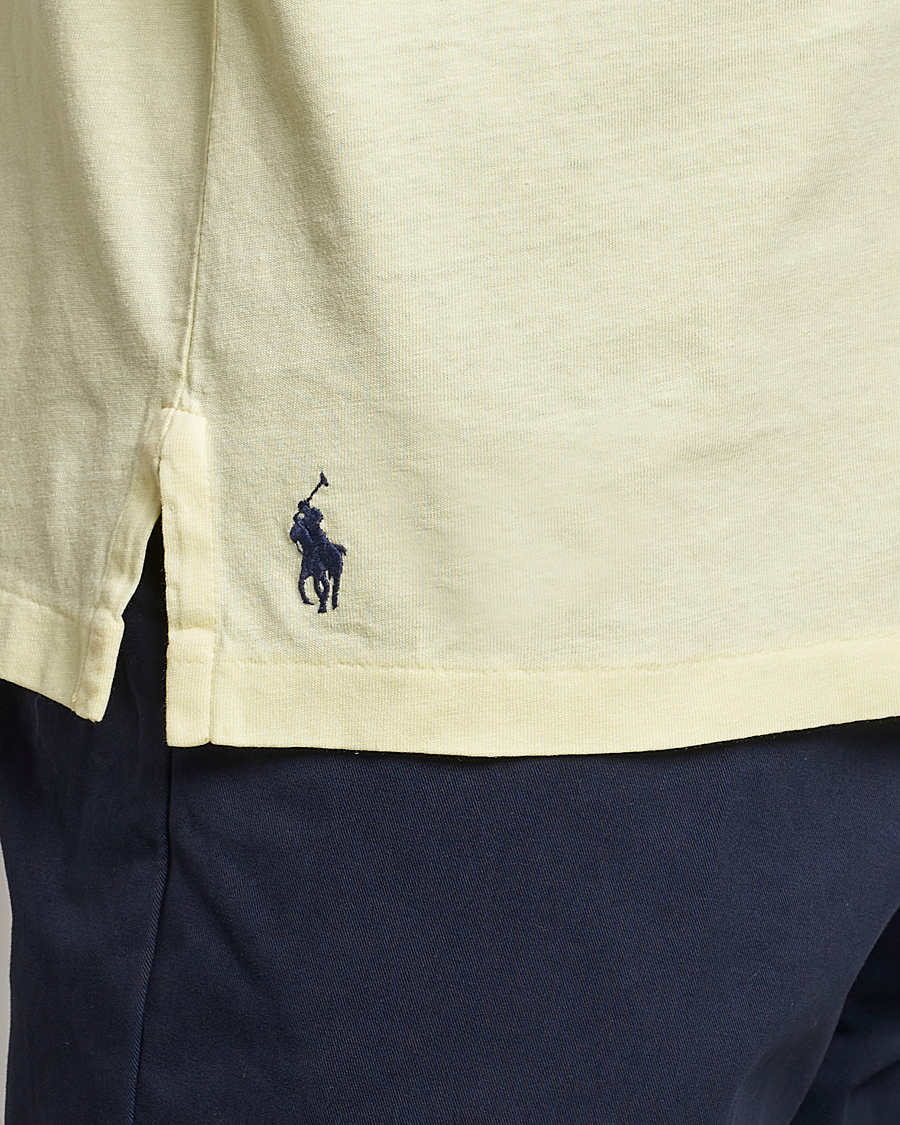 Heren | Polo's | Polo Ralph Lauren | Cotton/Linen Polo Bristol Yellow
