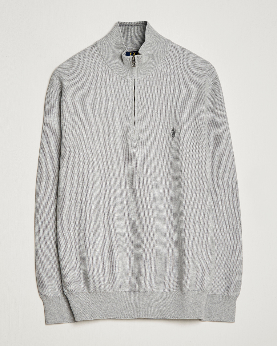 Heren | Truien | Polo Ralph Lauren | Textured Half-Zip Andover Heather