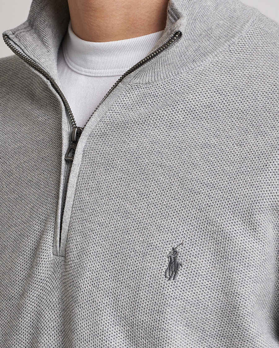 Heren | Truien | Polo Ralph Lauren | Textured Half-Zip Andover Heather