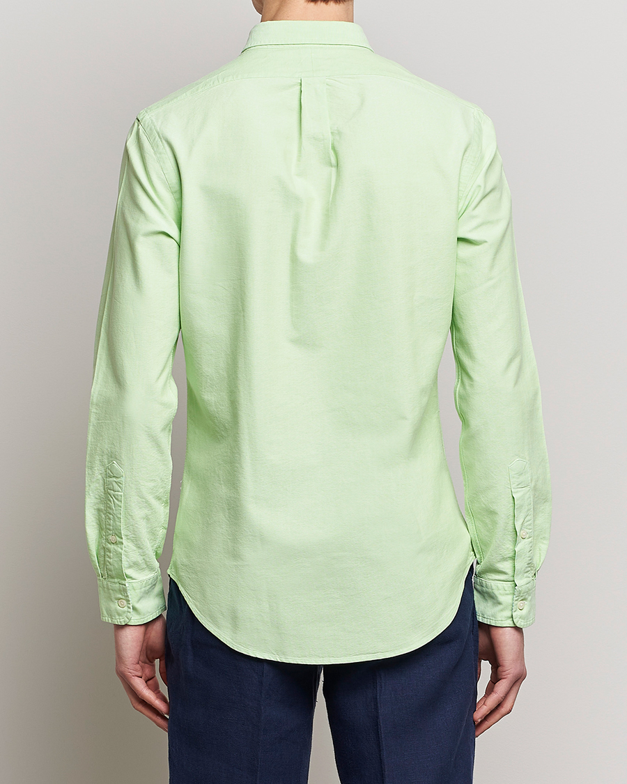 Heren | Overhemden | Polo Ralph Lauren | Slim Fit Oxford Button Down Shirt Oasis Green