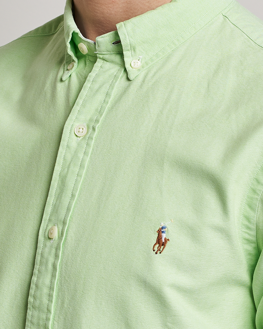 Heren | Overhemden | Polo Ralph Lauren | Slim Fit Oxford Button Down Shirt Oasis Green