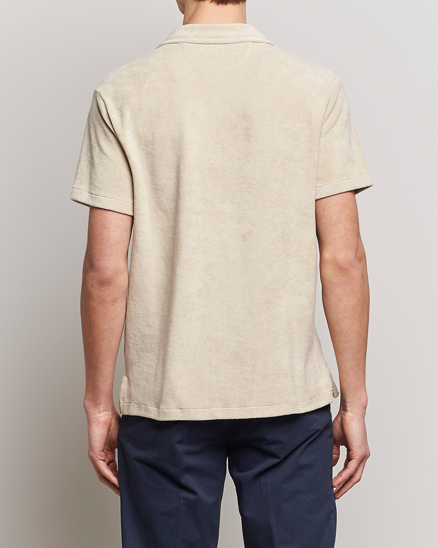 Heren | Overhemden | Polo Ralph Lauren | Cotton Terry Short Sleeve Shirt Spring Beige