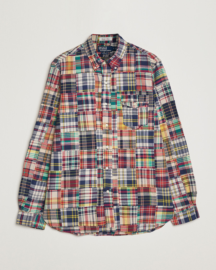 Homme | Chemises | Polo Ralph Lauren | Madras Patchwork Overshirt Multi