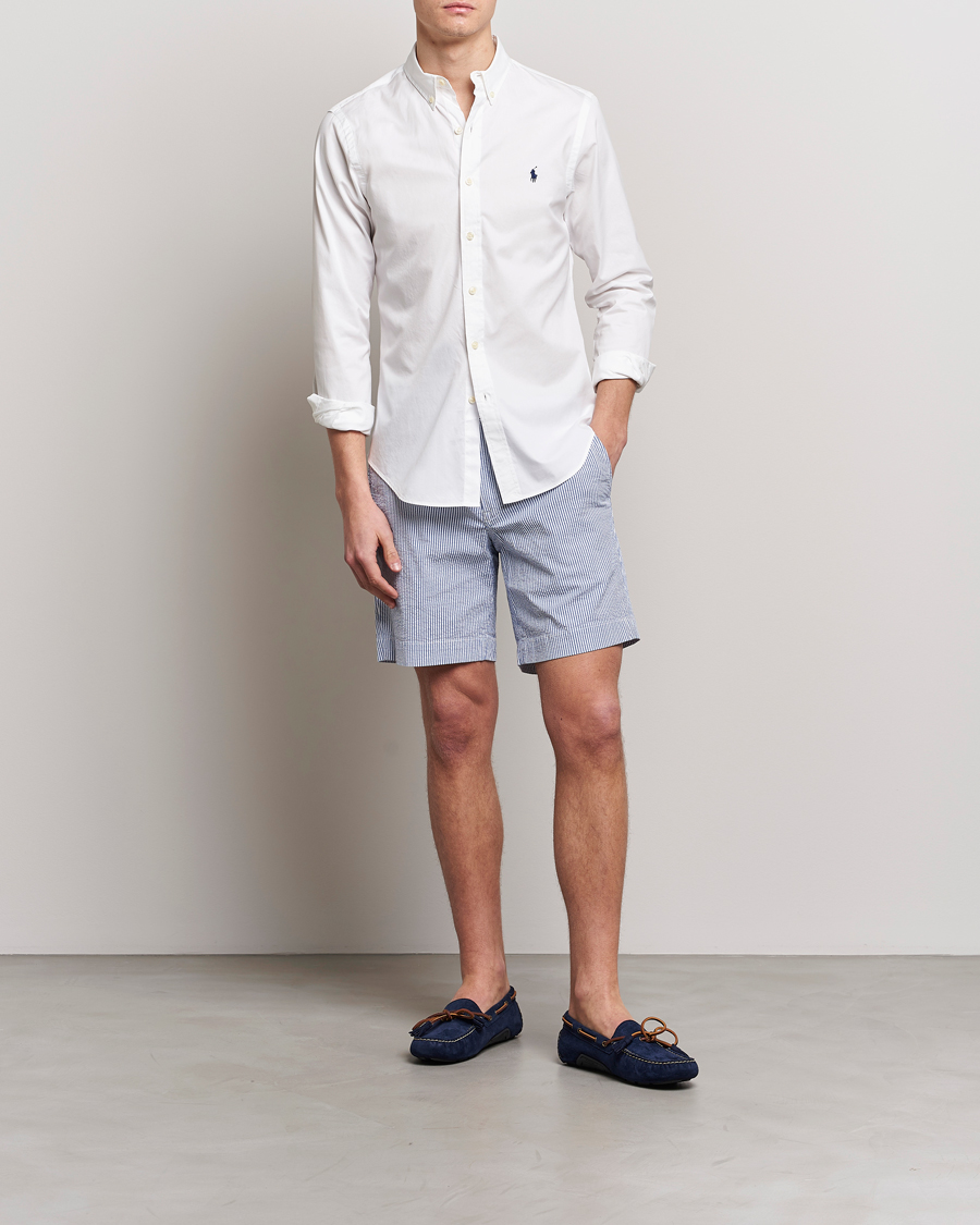 Homme | Chemises | Polo Ralph Lauren | Slim Fit Twill Shirt White