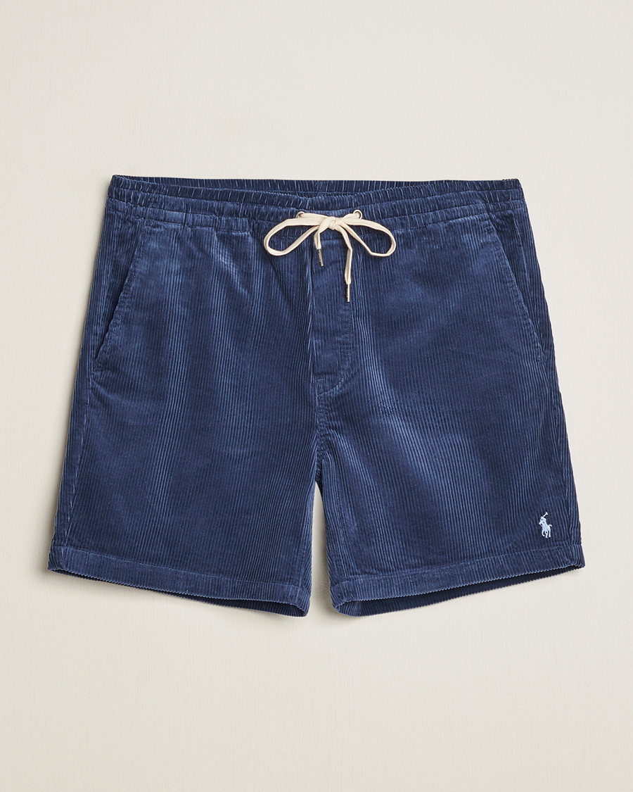 Heren | Korte broek | Polo Ralph Lauren | Prepster Corduroy Drawstring Shorts Boston Navy