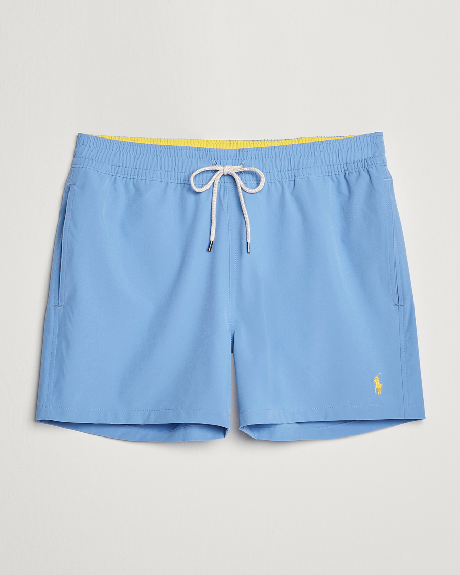Homme | Maillots De Bain | Polo Ralph Lauren | Recycled Slim Traveler Swimshorts Harbor Island Blue