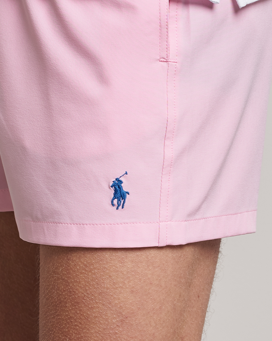 Heren | Zwembroek | Polo Ralph Lauren | Recycled Slim Traveler Swimshorts Carmel Pink