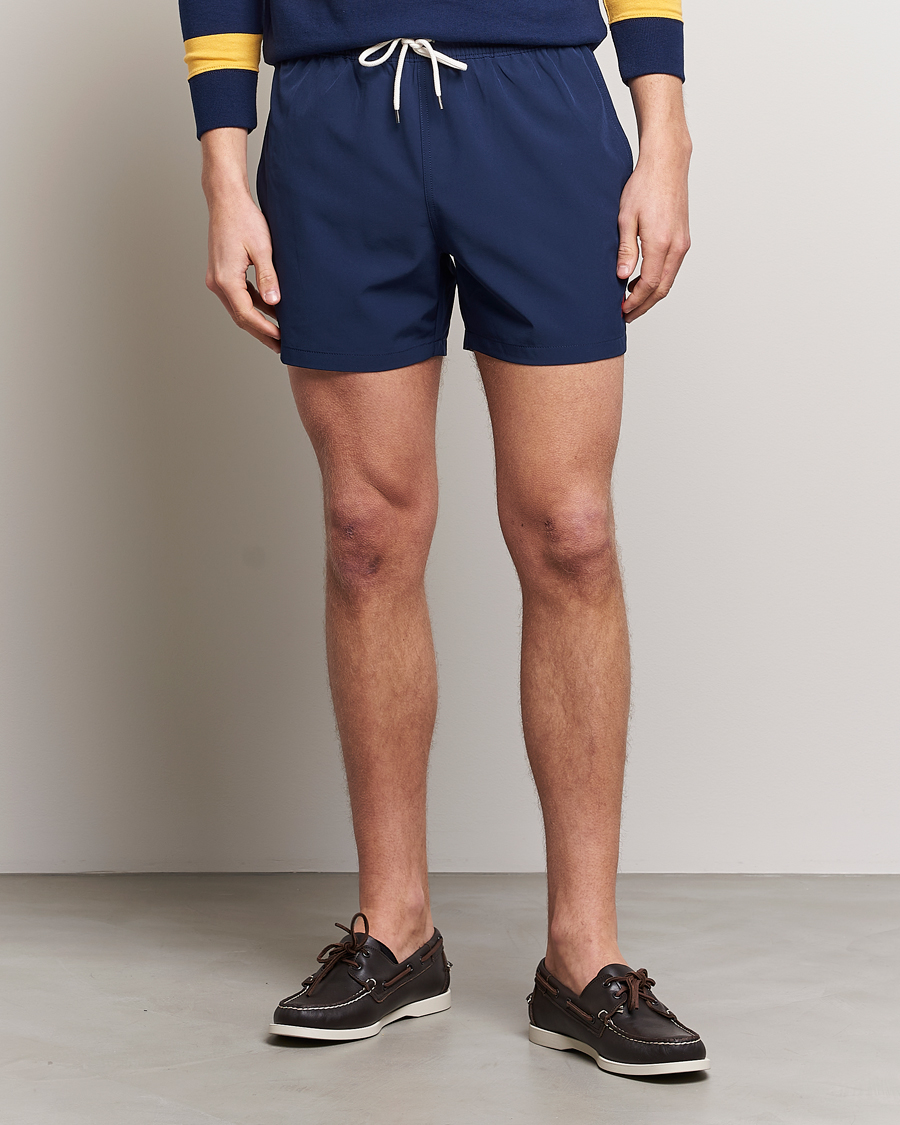 Homme | Maillots De Bain | Polo Ralph Lauren | Recycled Slim Traveler Swimshorts Newport Navy