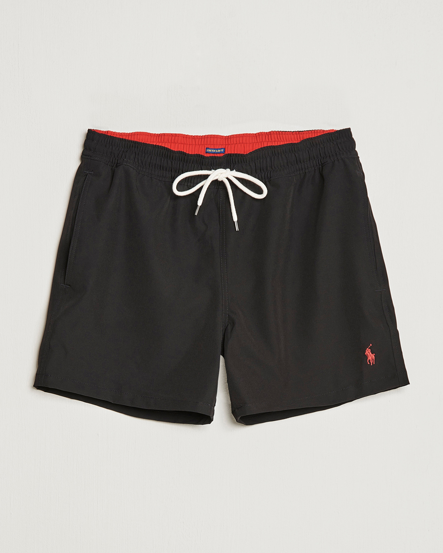 Homme | Maillots De Bain | Polo Ralph Lauren | Recycled Slim Traveler Swimshorts Black