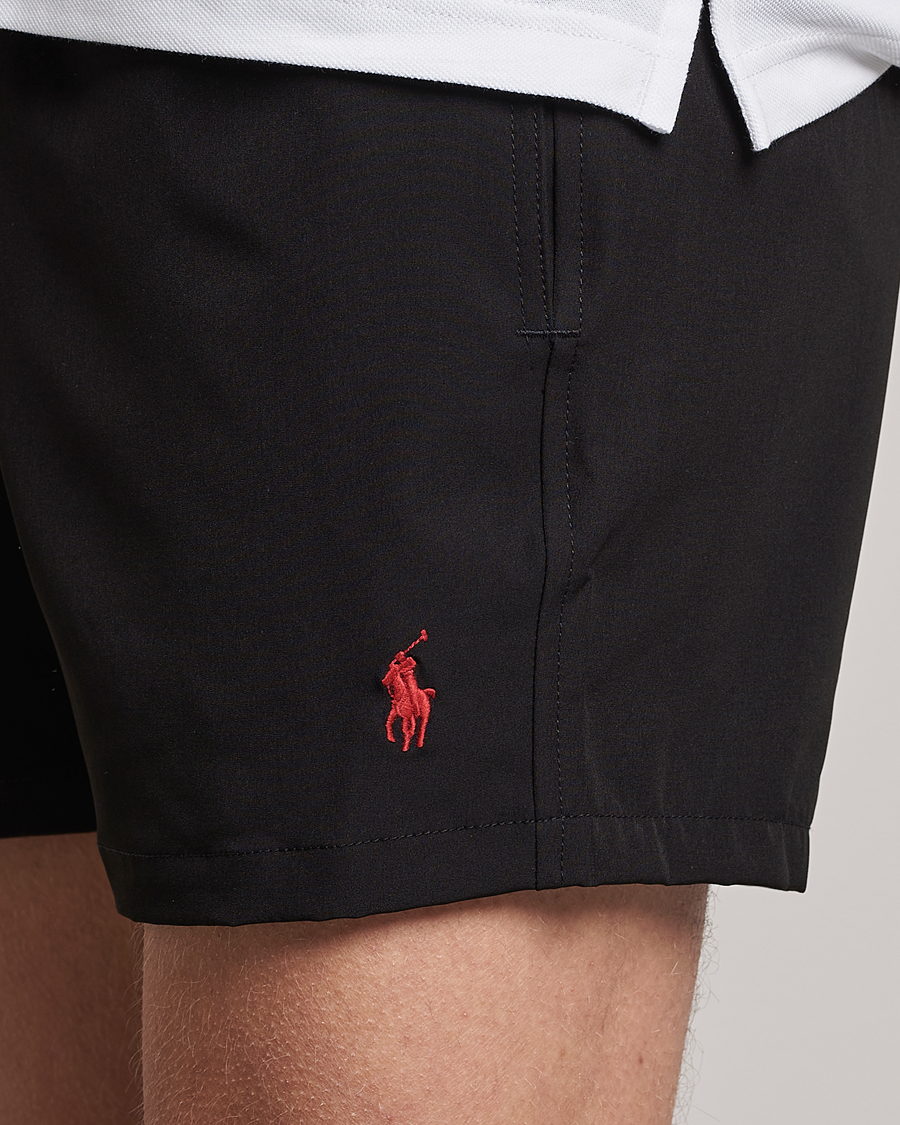 Homme | Maillots De Bain | Polo Ralph Lauren | Recycled Slim Traveler Swimshorts Black