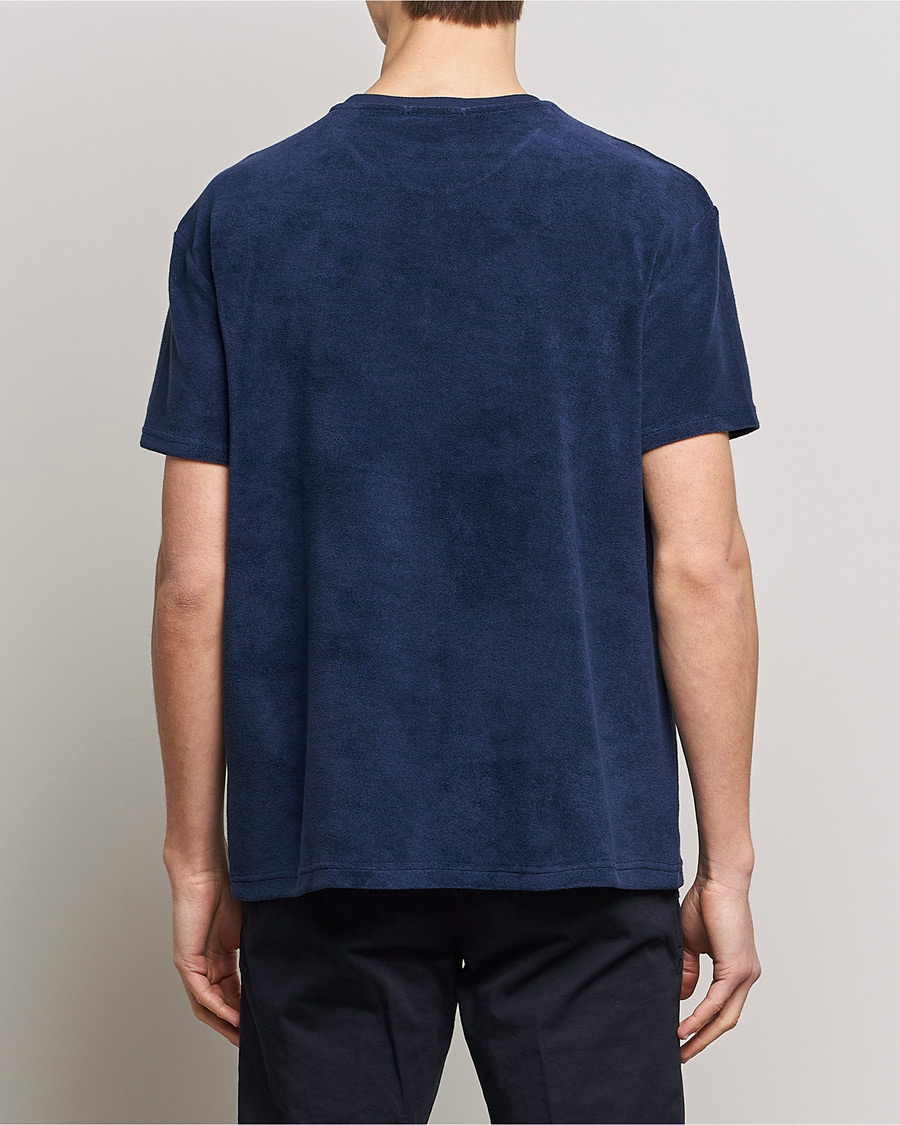 Heren | T-shirts | Polo Ralph Lauren | Cotton Terry Crew Neck T-shirt Newport Navy