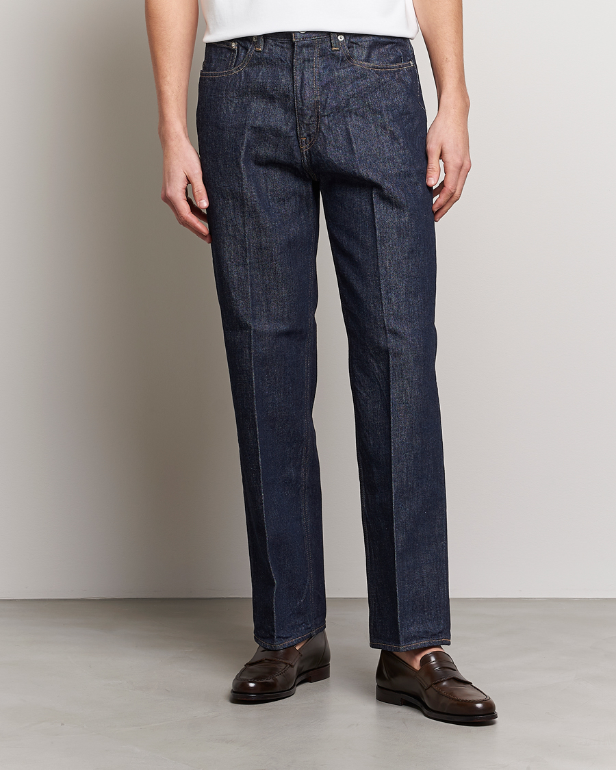 Homme | Jeans | Auralee | Regular Fit Denim Pants Dark Indigo