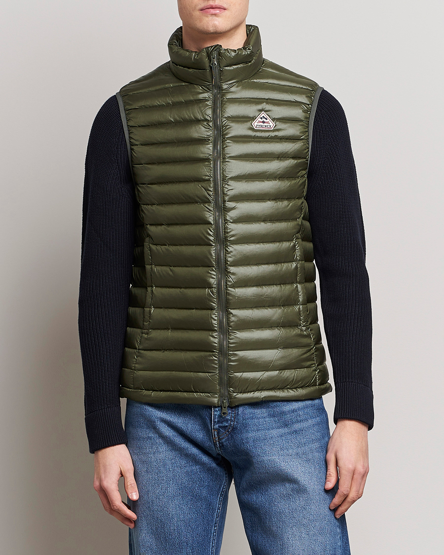 Homme | Manteaux Et Vestes | Pyrenex | Bruce Down Padded Vest Deep Khaki