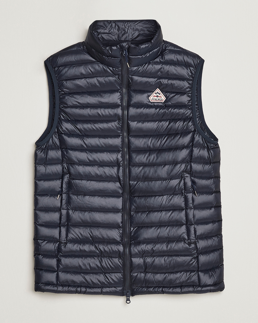Heren | Jassen | Pyrenex | Bruce Down Padded Vest Deep Ink