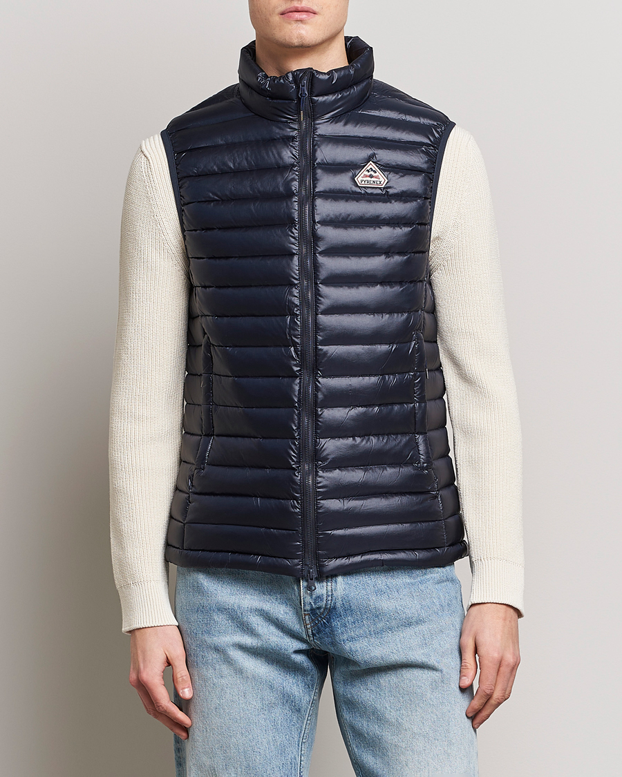 Heren | Jassen | Pyrenex | Bruce Down Padded Vest Deep Ink
