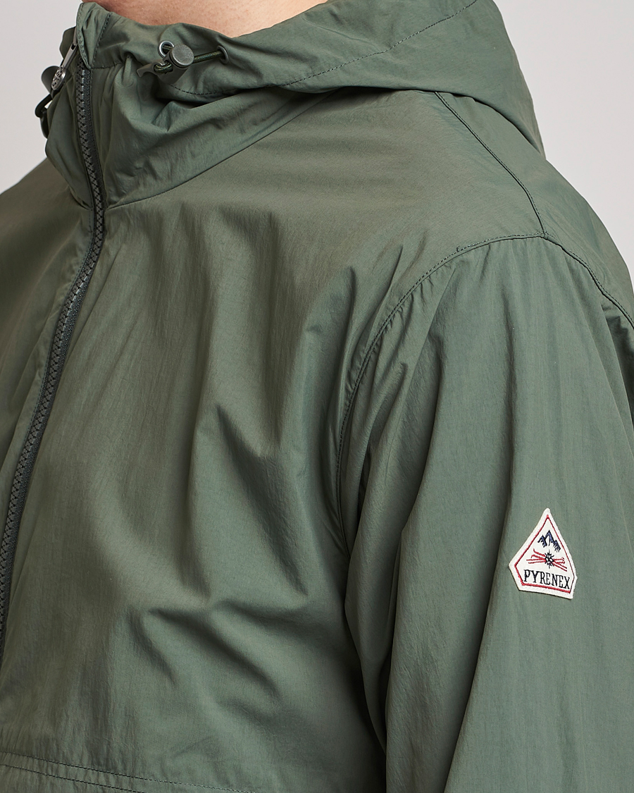 Heren | Jassen | Pyrenex | Ridge Windbreaker Hooded Jacket Jungle