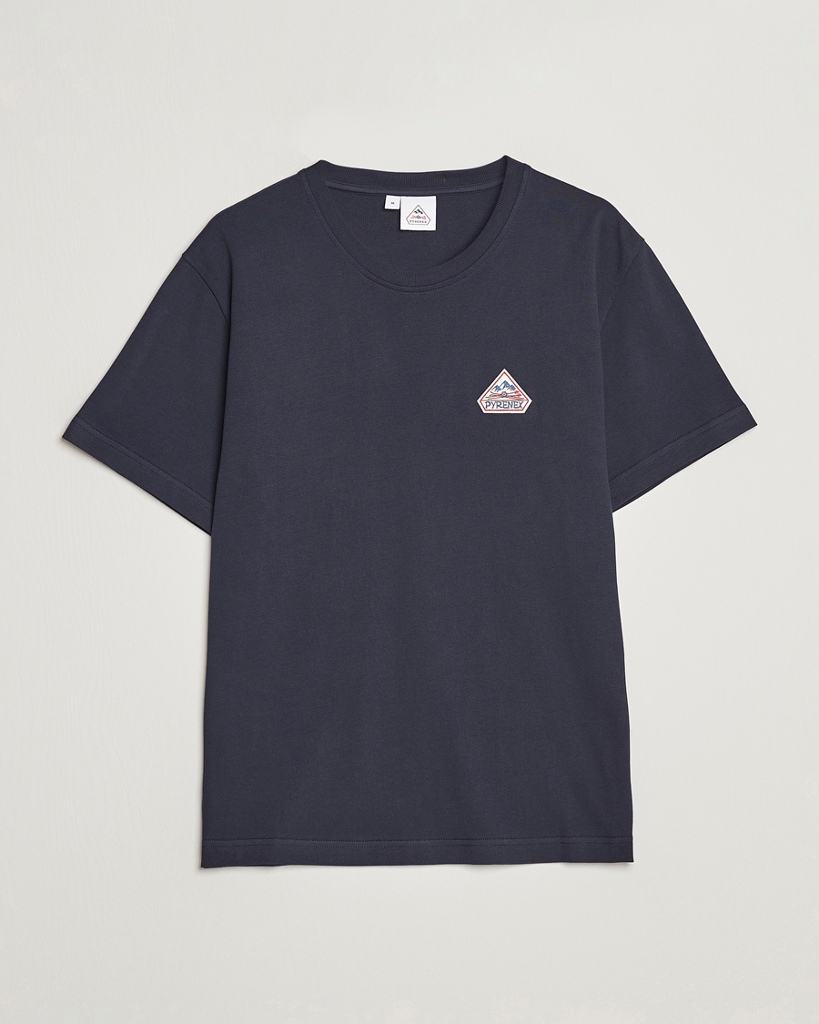 Homme | T-shirts | Pyrenex | Echo Cotton Logo T-Shirt Amiral
