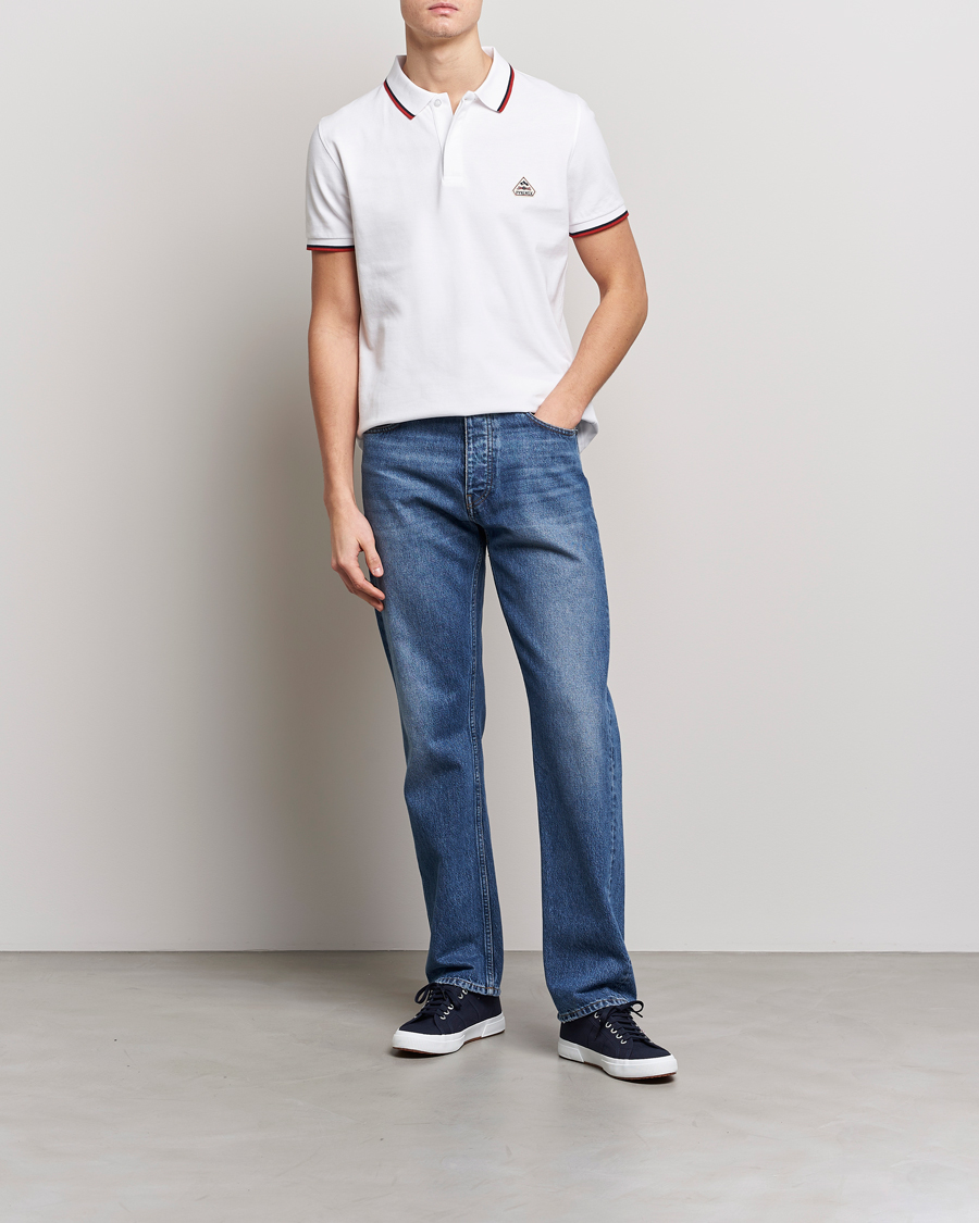 Homme | Polos | Pyrenex | Leyre Cotton Logo Polo White