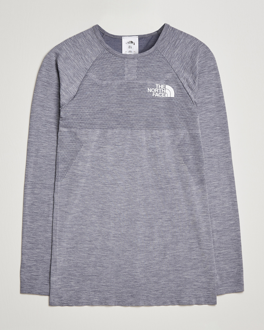 Homme | T-shirts | The North Face | Mountain Athletics Long Sleeve Meld Grey Heather
