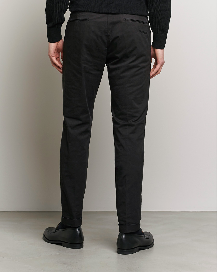 Homme | Pantalons | Briglia 1949 | Slim Fit Cotton Chinos Black