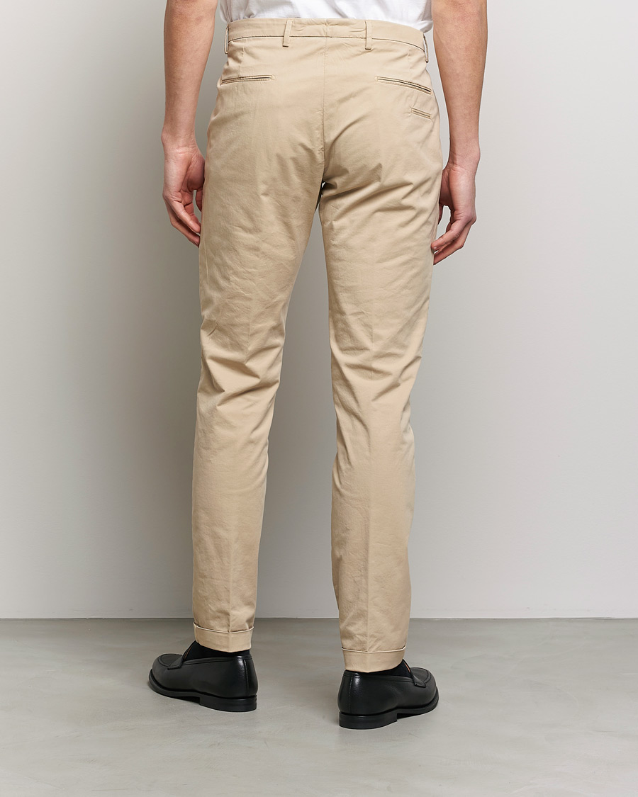 Homme | Pantalons | Briglia 1949 | Slim Fit Cotton Chinos Beige