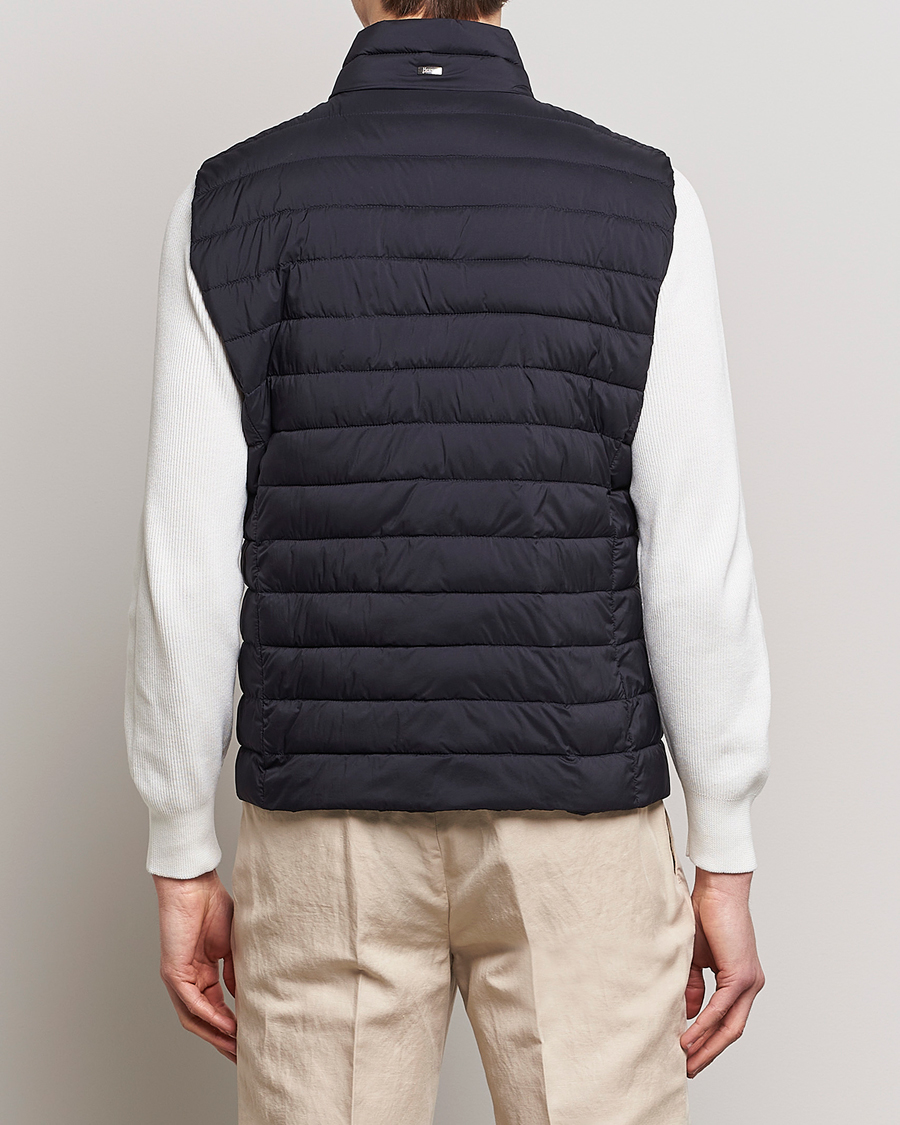 Homme | Gilets | Herno | Nuage Matt Nylon Vest Midnight