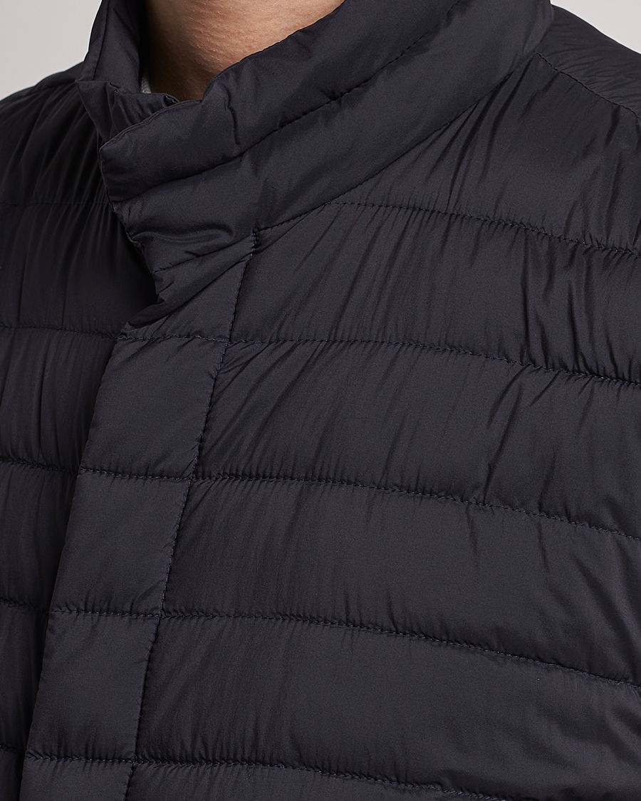 Homme | Gilets | Herno | Nuage Matt Nylon Vest Midnight