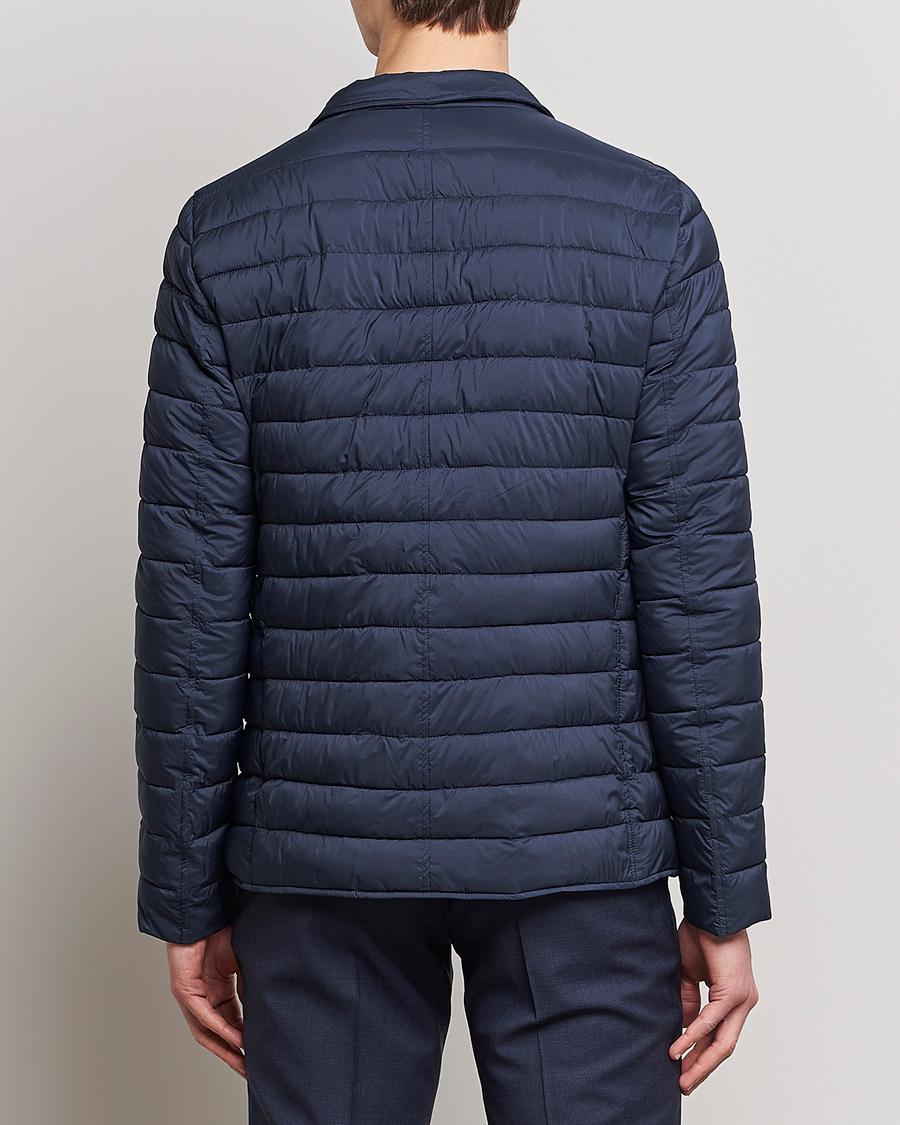 Homme | Manteaux Et Vestes | Herno | Nuage Matt Nylon Blazer Navy